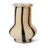 Ferm Living Riban vaas 24 cm, Cream< Vazen