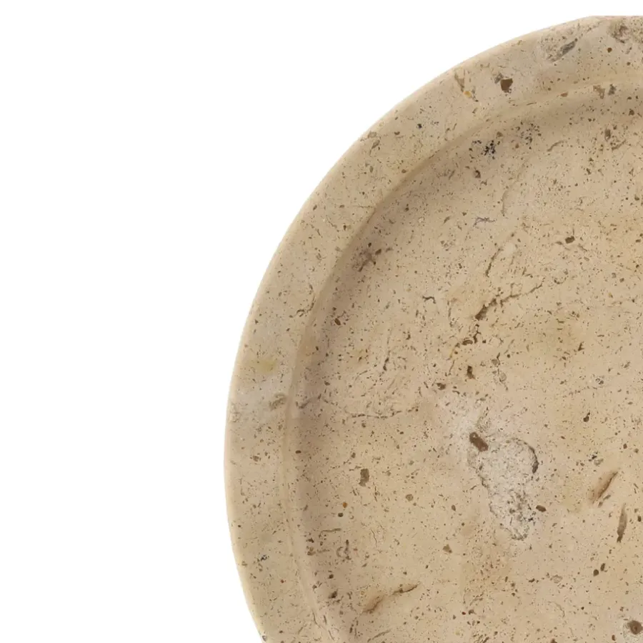 Scandi Living Ridge decoratieschaal, Ø16 cm< Decoratieve Accessoires|Decoratieve Dienbladen