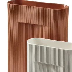 Muuto Ridge vaas 48,5 cm, Off white< Vazen