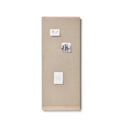 Form & Refine Rim prikbord 60x145 cm, Wit eiken< Prikborden