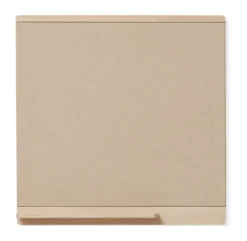 Form & Refine Rim prikbord 75x75 cm, Wit eiken< Prikborden