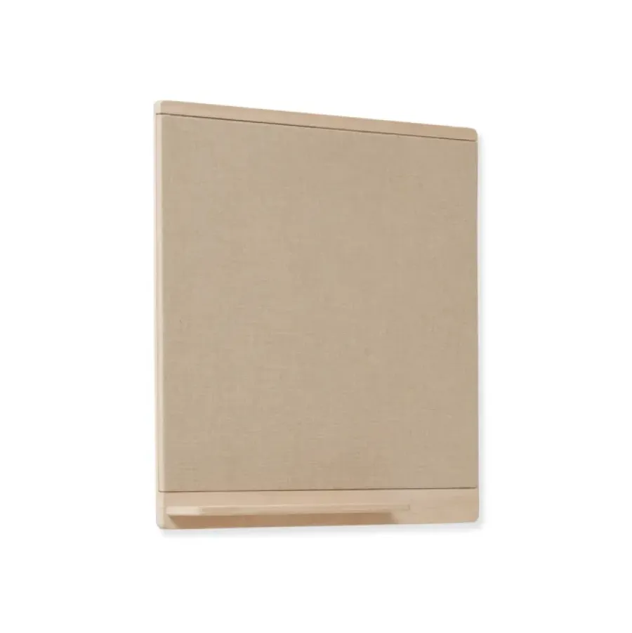 Form & Refine Rim prikbord 75x75 cm, Wit eiken< Prikborden