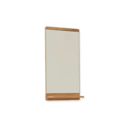 Form & Refine Rim wandspiegel 40x68 cm, Eikenhout< Wandspiegels