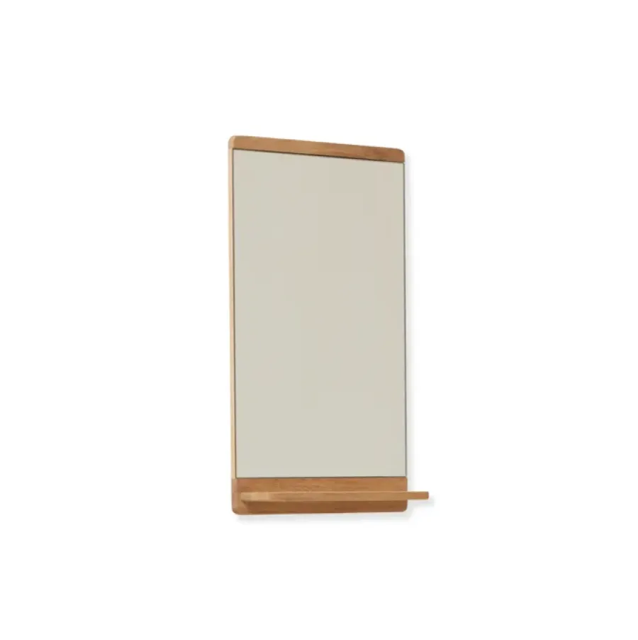 Form & Refine Rim wandspiegel 40x68 cm, Eikenhout< Wandspiegels