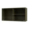 Montana Ripple I vitrinekast 69,6x35,4x20 cm, Oregano< Kasten & Vitrines