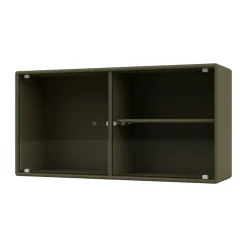 Montana Ripple I vitrinekast 69,6x35,4x20 cm, Oregano< Kasten & Vitrines