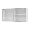 Montana Ripple I vitrinekast 69,6x35,4x20 cm, NewWhite< Kasten & Vitrines