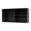 Montana Ripple I vitrinekast 69,6x35,4x20 cm, Anthracite< Kasten & Vitrines