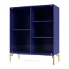 Montana Ripple II vitrinekast 69,6x82,2x30 cm, Monarchpoten brass< Kasten & Vitrines