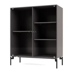 Montana Ripple II vitrinekast 69,6x82,2x30 cm, Coffeepoten black< Kasten & Vitrines
