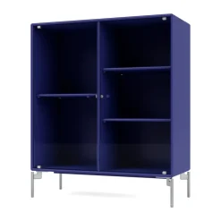Montana Ripple II vitrinekast 69,6x82,2x30 cm, Monarchpoten chrome< Kasten & Vitrines
