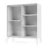 Montana Ripple II vitrinekast 69,6x82,2x30 cm, Snowpoten snow< Kasten & Vitrines