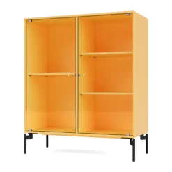 Montana Ripple II vitrinekast 69,6x82,2x30 cm, Acaciapoten black< Kasten & Vitrines