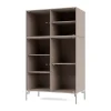 Montana Ripple III vitrinekast 69,6x117,6x38 cm, Mushroompoten chrome< Kasten & Vitrines