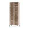 Montana Ripple IV vitrinekast 69,6x187,2x38 cm, Claypoten black< Kasten & Vitrines
