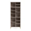 Montana Ripple IV vitrinekast 69,6x187,2x38 cm, Claypoten brass< Kasten & Vitrines