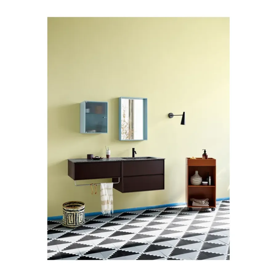 Montana Ripple wandkastje 35,4x46,8x20 cm, Flint< Kasten & Vitrines