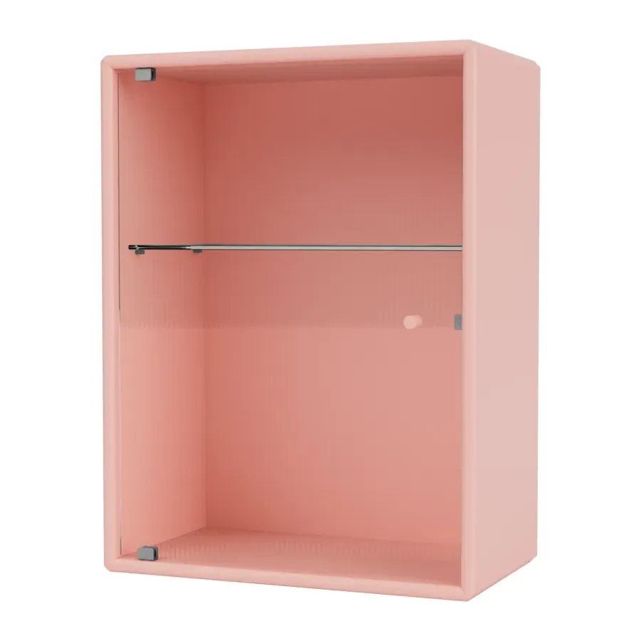 Montana Ripple wandkastje 35,4x46,8x20 cm, Ruby< Kasten & Vitrines