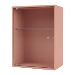 Montana Ripple wandkastje 35,4x46,8x20 cm, Rhubarb< Kasten & Vitrines