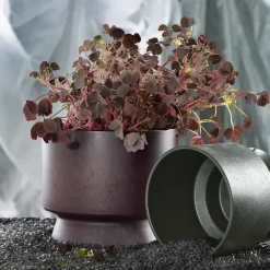 Rosendahl Ro bloempot Ø19 cm, Bordeaux< Bloempotten
