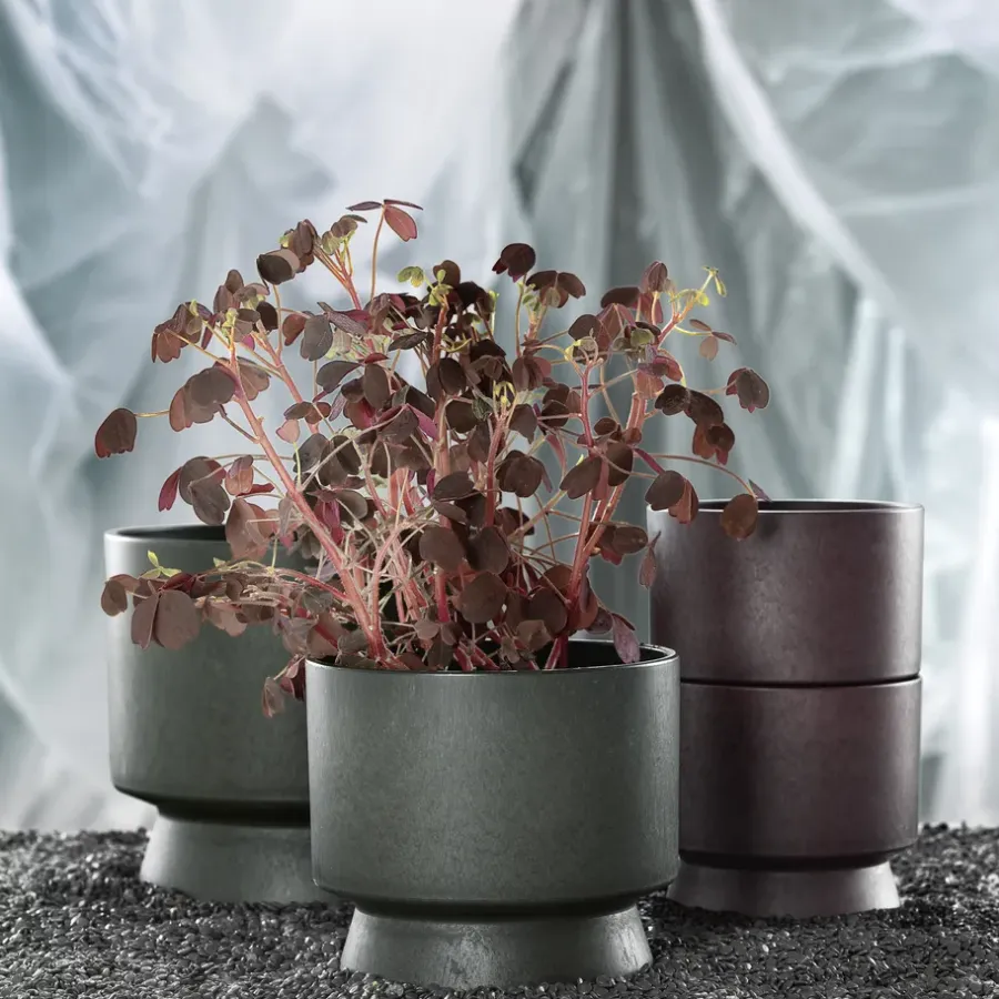 Rosendahl Ro bloempot Ø15 cm, Donkergroen< Bloempotten