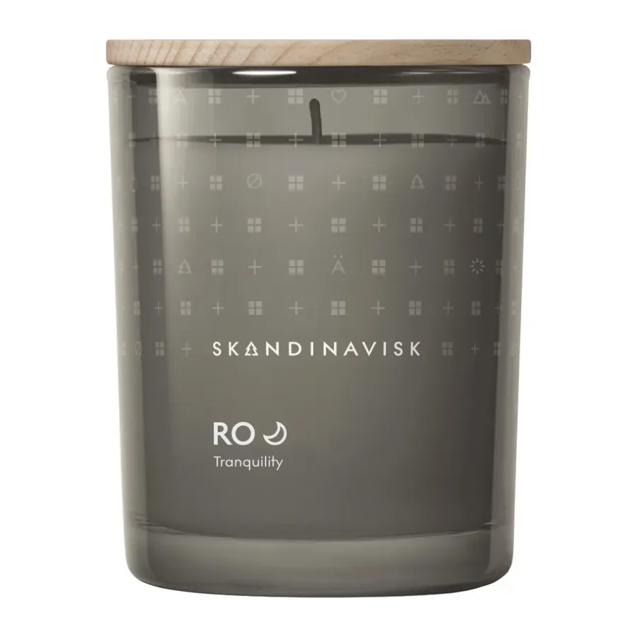 Skandinavisk Ro geurkaars met deksel, 200 g< Geurkaarsen & Aroma Diffusers