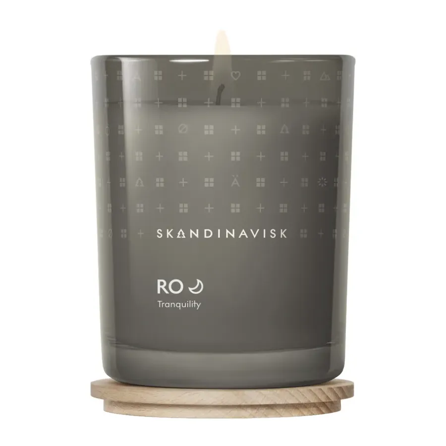 Skandinavisk Ro geurkaars met deksel, 200 g< Geurkaarsen & Aroma Diffusers