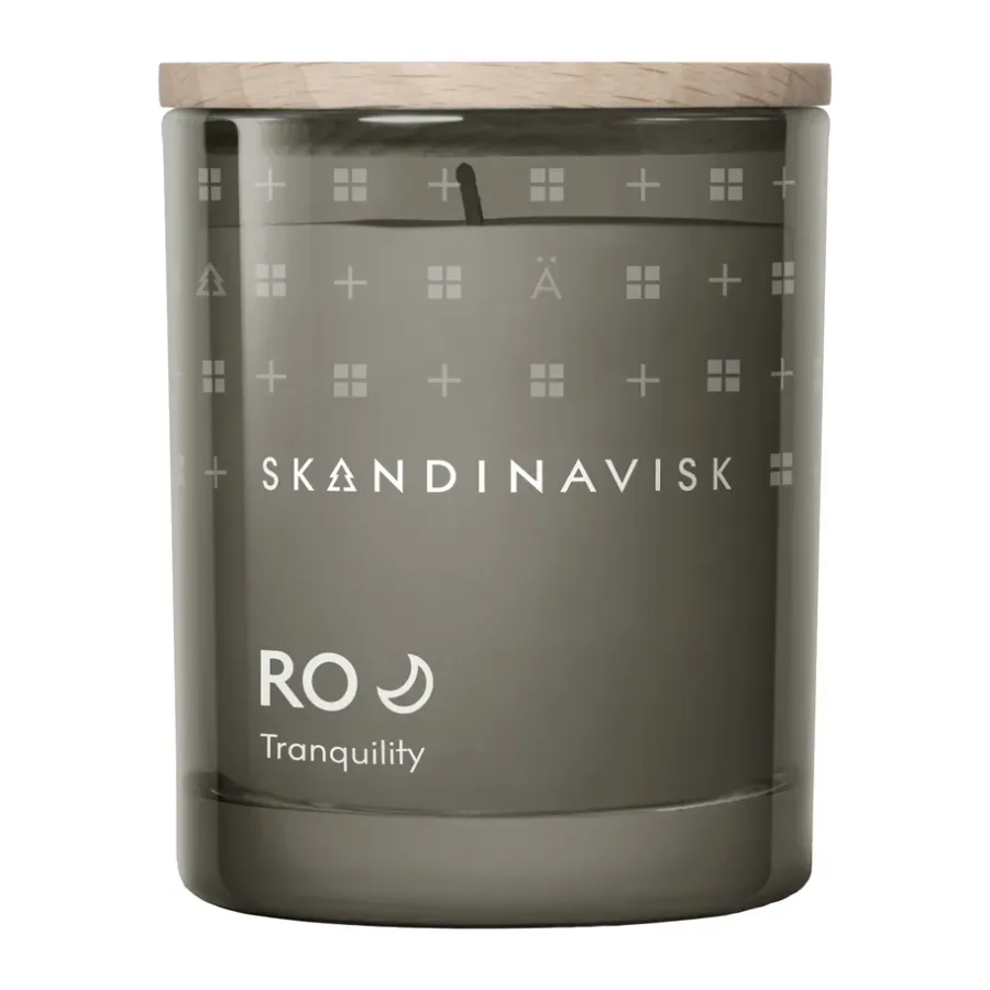 Skandinavisk Ro geurkaars met deksel, 65 g< Geurkaarsen & Aroma Diffusers