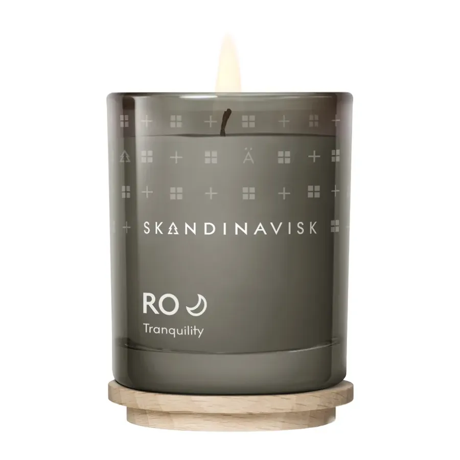 Skandinavisk Ro geurkaars met deksel, 65 g< Geurkaarsen & Aroma Diffusers