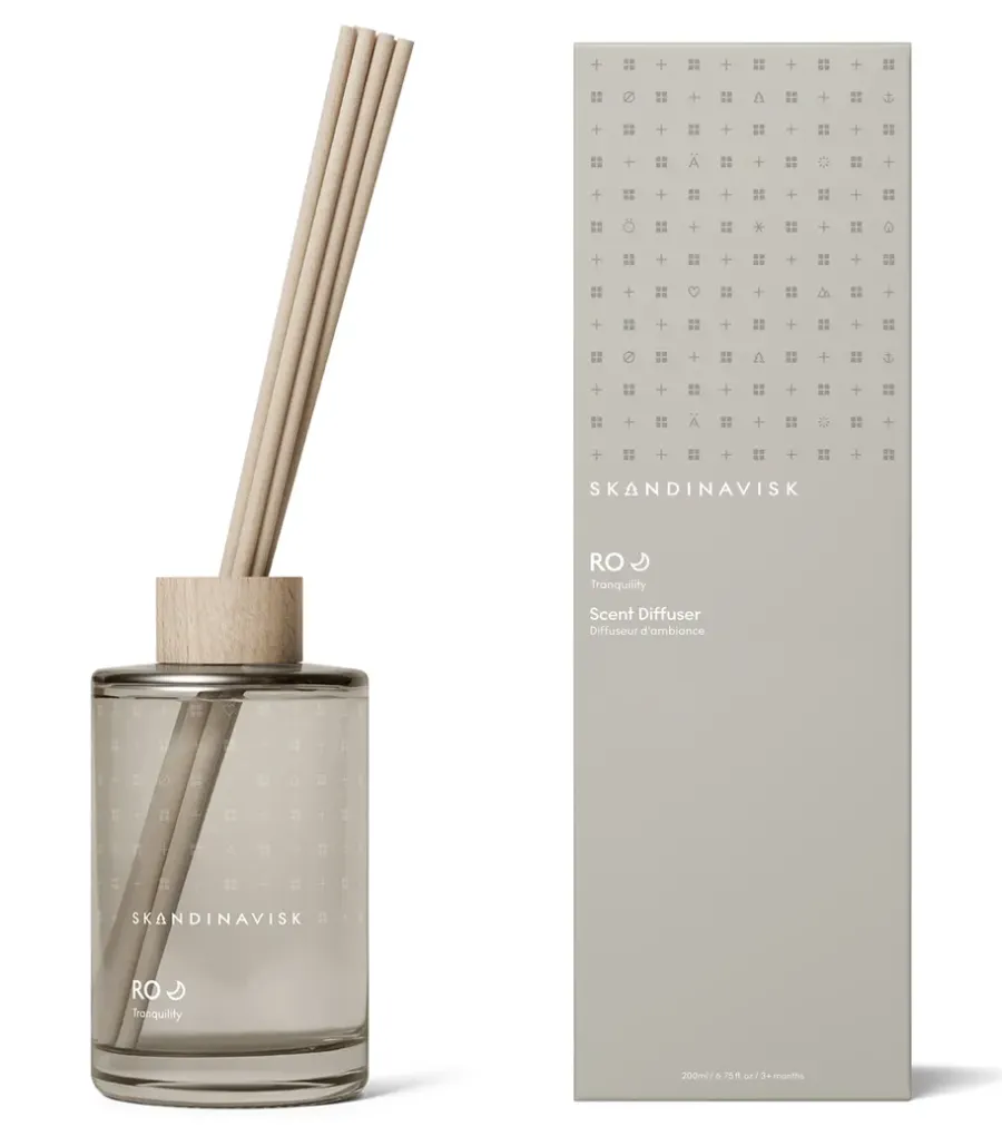 Skandinavisk Ro geurstokjes, 200 ml< Geurkaarsen & Aroma Diffusers