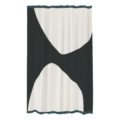 Mette Ditmer Rock douchegordijn 150x200 cm, Black< Douchegordijnen
