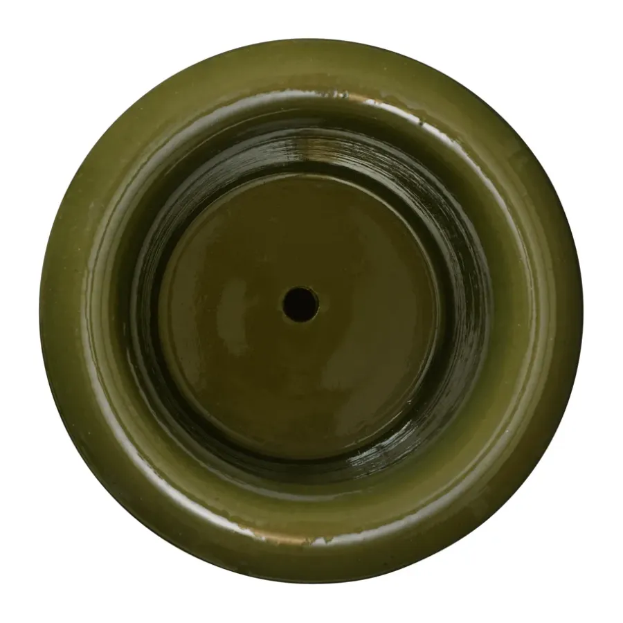 Ferm Living Rollo pot Ø31x46 cm, Moss Green< Bloempotten
