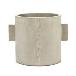 Serax Rond bloempot Ø25 cm, Natuur< Bloempotten