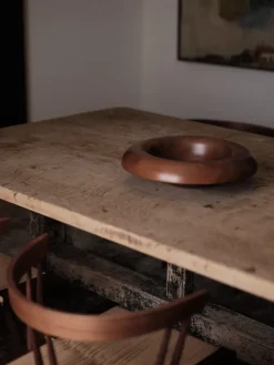 Audo Copenhagen Rond schaal Ø42 cm, Beukenhout< Decoratieve Schalen