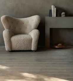 Audo Copenhagen Rond schaal Ø42 cm, Beukenhout< Decoratieve Schalen