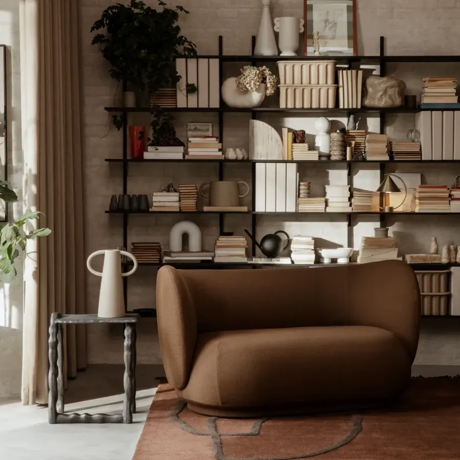 Ferm Living Rotben sculptuur, Zwart< Sculpturen & Porseleinen Beelden