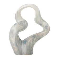 Bloomingville Rouyi decoratie 34,5 cm, Grey< Sculpturen & Porseleinen Beelden