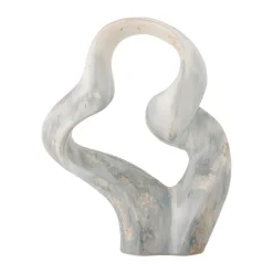Bloomingville Rouyi decoratie 34,5 cm, Grey< Sculpturen & Porseleinen Beelden