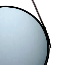 Ørskov spiegel zwart, Ø 30 cm.< Ronde Spiegels|Wandspiegels
