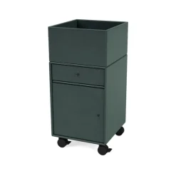 Montana Runner rolkastje, black jade 163< Ladekasten & Ladeblokken