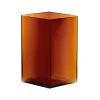 Iittala Ruutu vaaas 20,5 x 27 cm, koper< Vazen