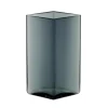 Iittala Ruutu vaas 11,5 x 18 cm, grijs< Vazen