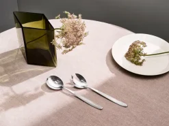 Iittala Ruutu vaas 20,5 x 18 cm, mosgroen< Vazen