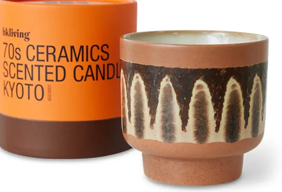 HKliving 70's geurkaars 50 u, Kyoto< Geurkaarsen & Aroma Diffusers