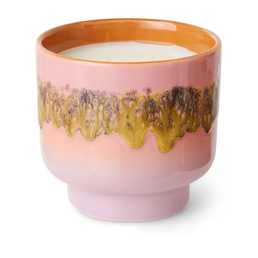 HKliving 70's geurkaars 50 u, Miami< Geurkaarsen & Aroma Diffusers