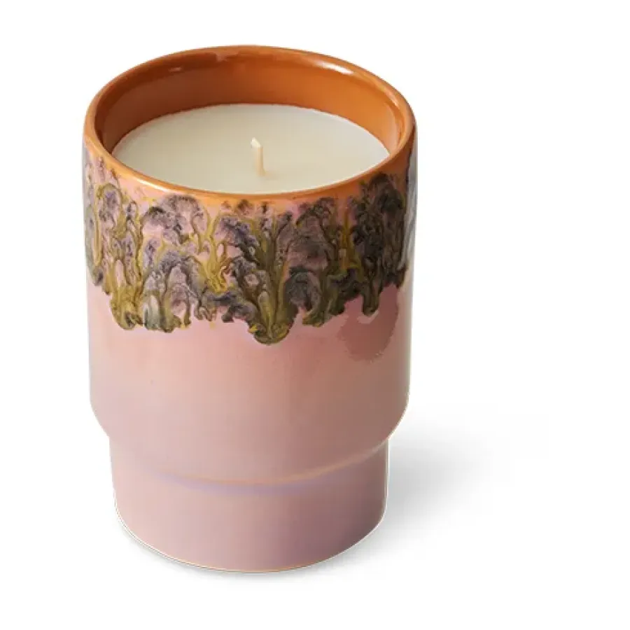 HKliving 70's geurkaars small 30 u, Miami< Geurkaarsen & Aroma Diffusers