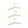 Kid's Concept Saga blonde kleerhanger 3-pack, Beuken< Kapstokken & Hangrekken