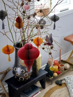 Bloomingville Sagalin Bird Ornament kersthanger, Brown< Kerstdecoraties