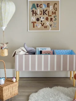 Bloomingville Salam boekstand 90x50 cm, Bruin< Opbergoplossingen Voor De Kinderkamer