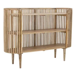 Bloomingville Sali boekenkast 152,5x44,5x105 cm, Mangohout< Planken & Planksystemen